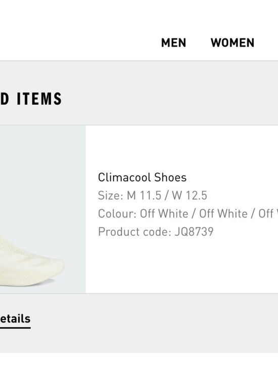 Adidas Climacool Off White 3D Printed Slip-On Shoes Unisex M 11.5 / W 12.5 main image 8